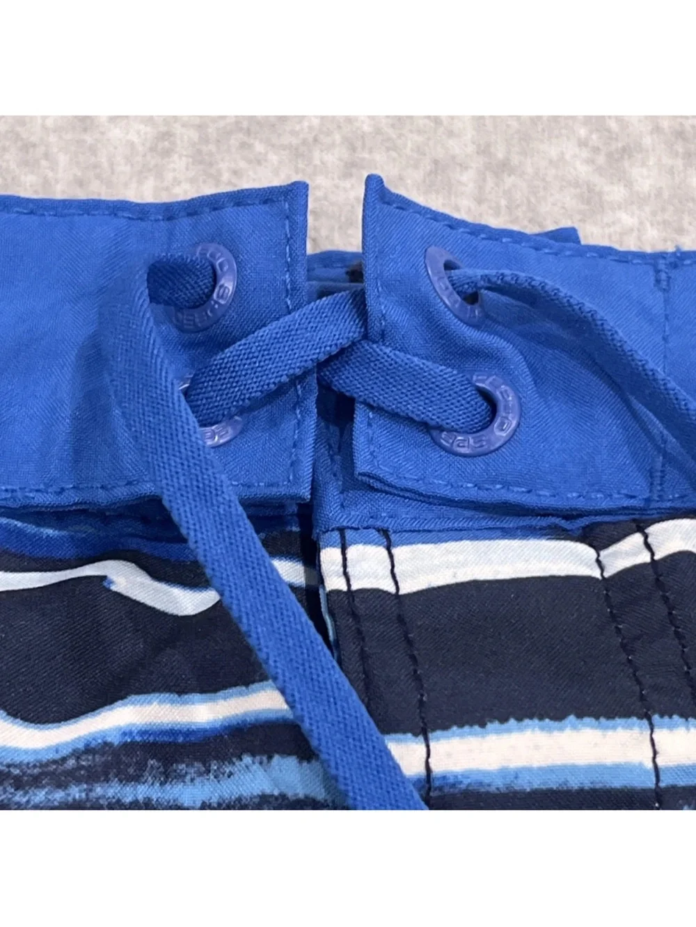 Speedo Mens Swim Shorts Blue Black Green Trunks Surf Ocean Tropical Size Medium